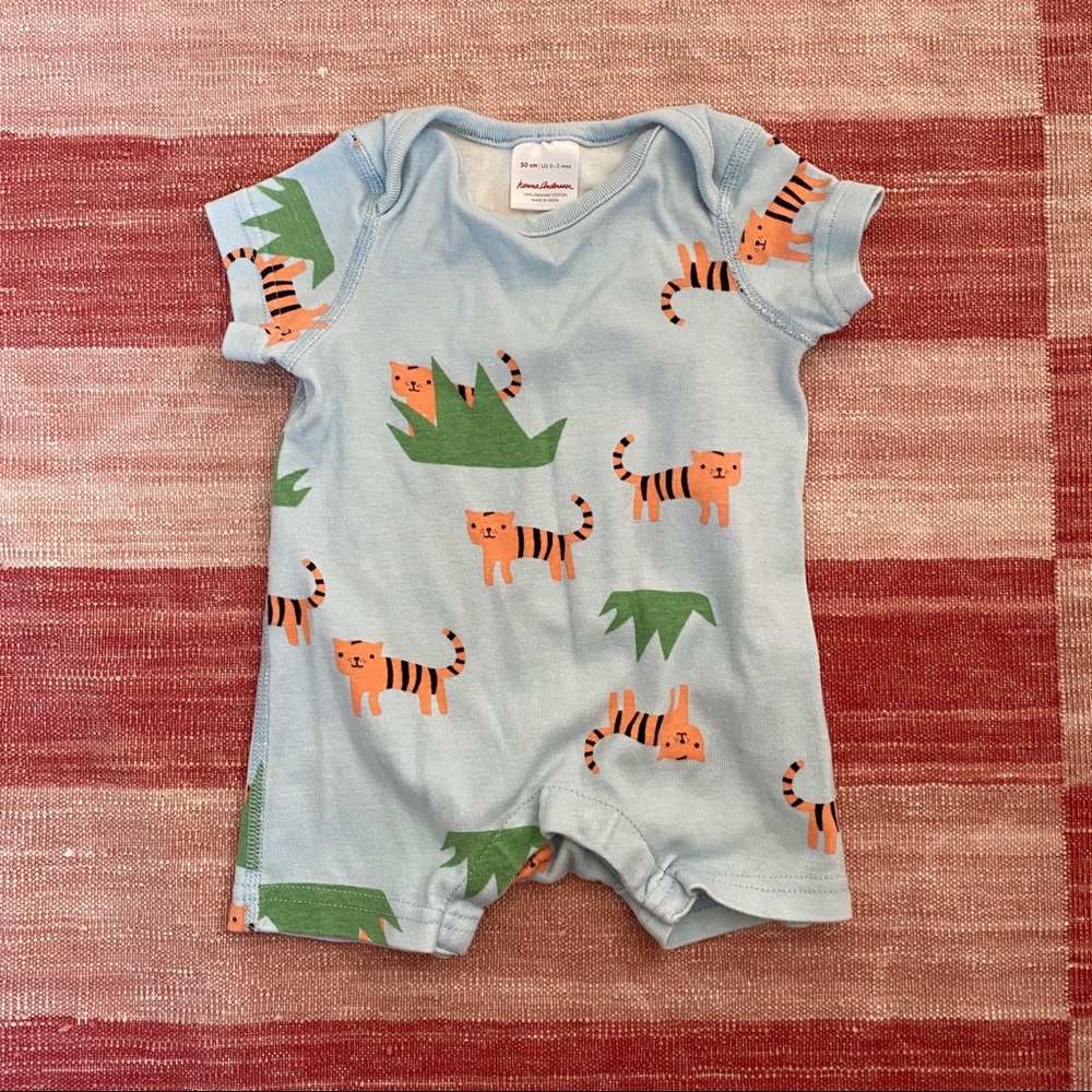 Hanna Andersson short sleeve romper